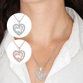 LoveFlow – Romantic Interlocking Necklace