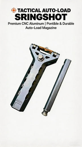 SwiftStrike – Auto Magazine Slingshot Launcher