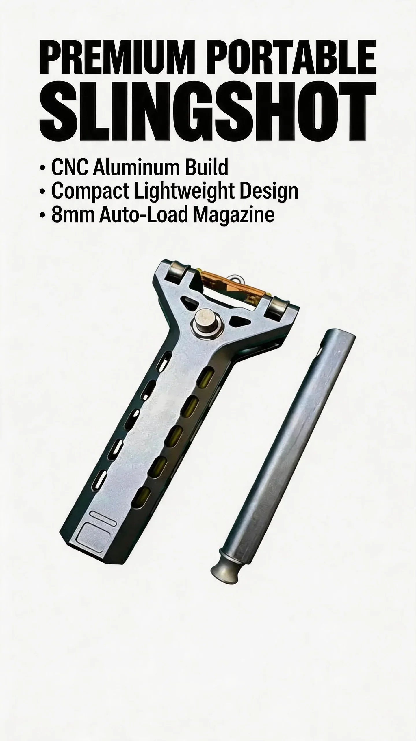 SwiftStrike – Auto Magazine Slingshot Launcher