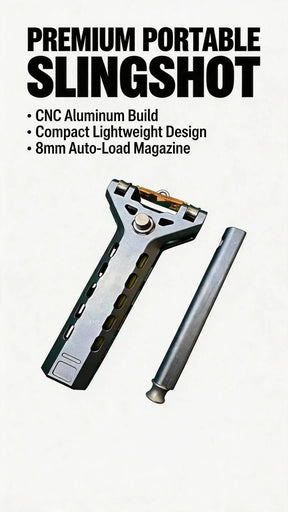 SwiftStrike – Auto Magazine Slingshot Launcher
