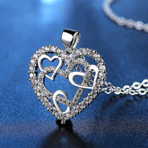 LoveFlow – Romantic Interlocking Necklace