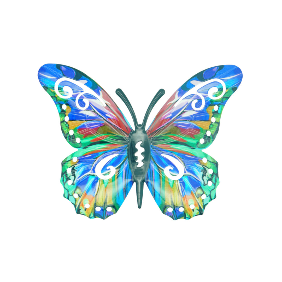 FlutterGlow – Metal Butterfly Wall Art