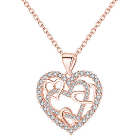 LoveFlow – Romantic Interlocking Necklace