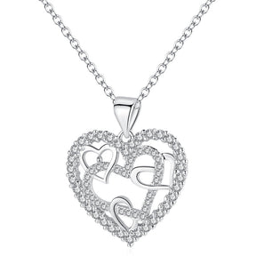LoveFlow – Romantic Interlocking Necklace