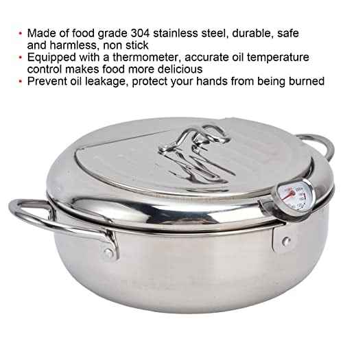 CookForge – Premium Stainless Frying Po & Oil Control Rack System