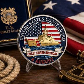 PatriotWave – Coast Guard Heritage Keepsake Coin