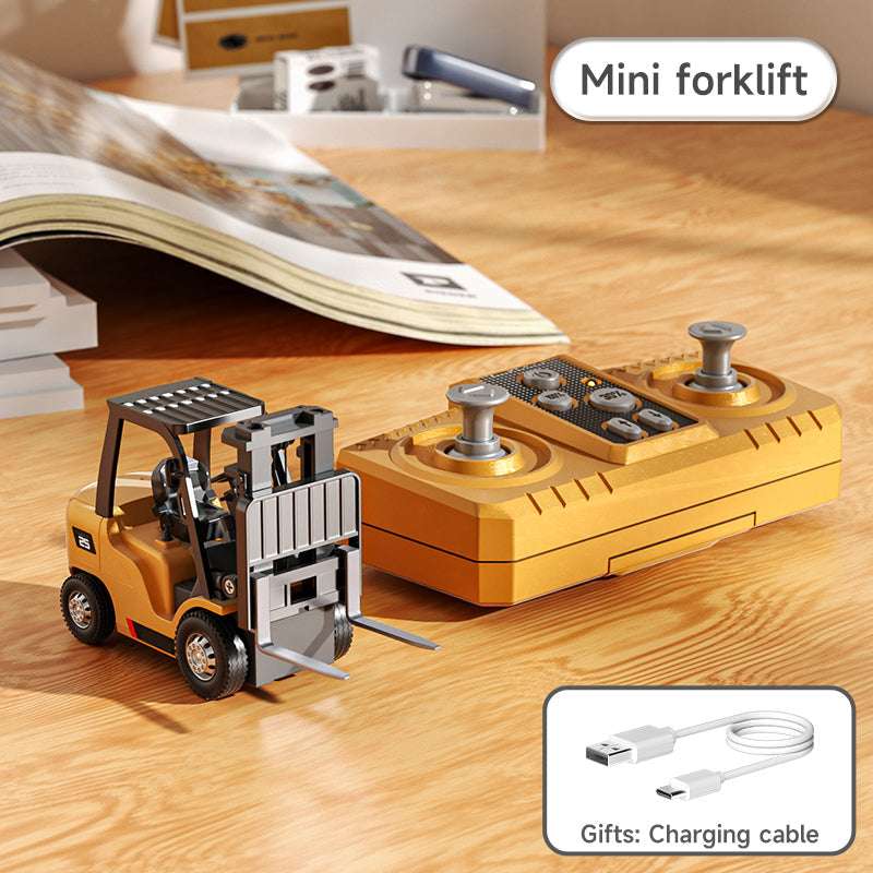 TitanSite – Interactive RC Excavator, Dump Truck & Forklift Set