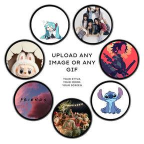 PixelPin – Digital Badge Photo & GIF Display Screen Pin