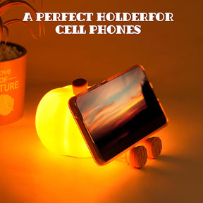 GlowGrin – Mischievous Grinning Pumpkin Night Light