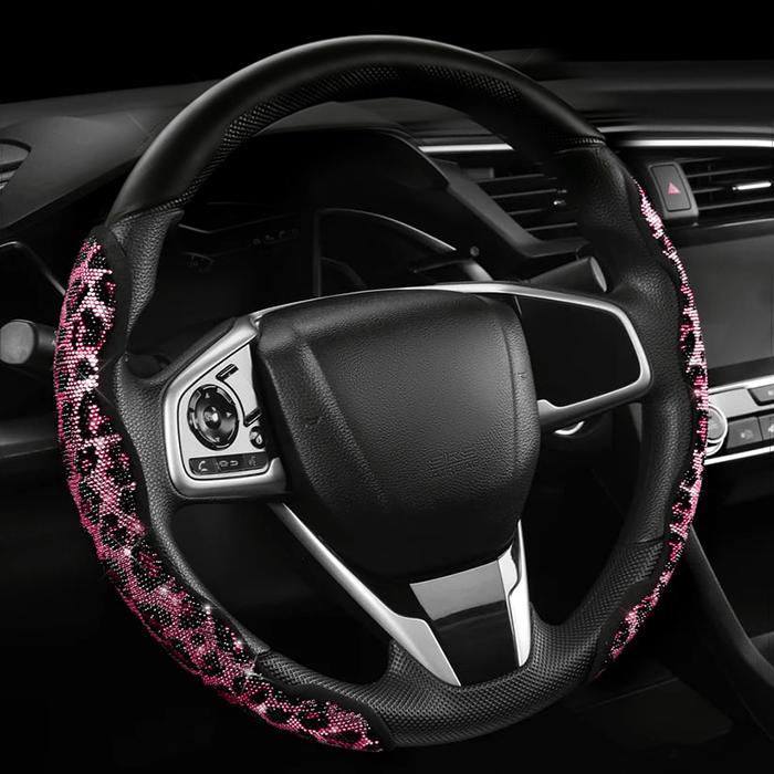LuxiDrive – Crystal Studded Steering Wheel Cover