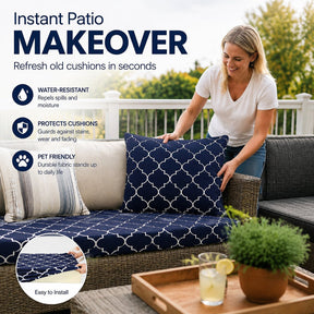 PatioLuxe – Stretch Seat Cushion Cover