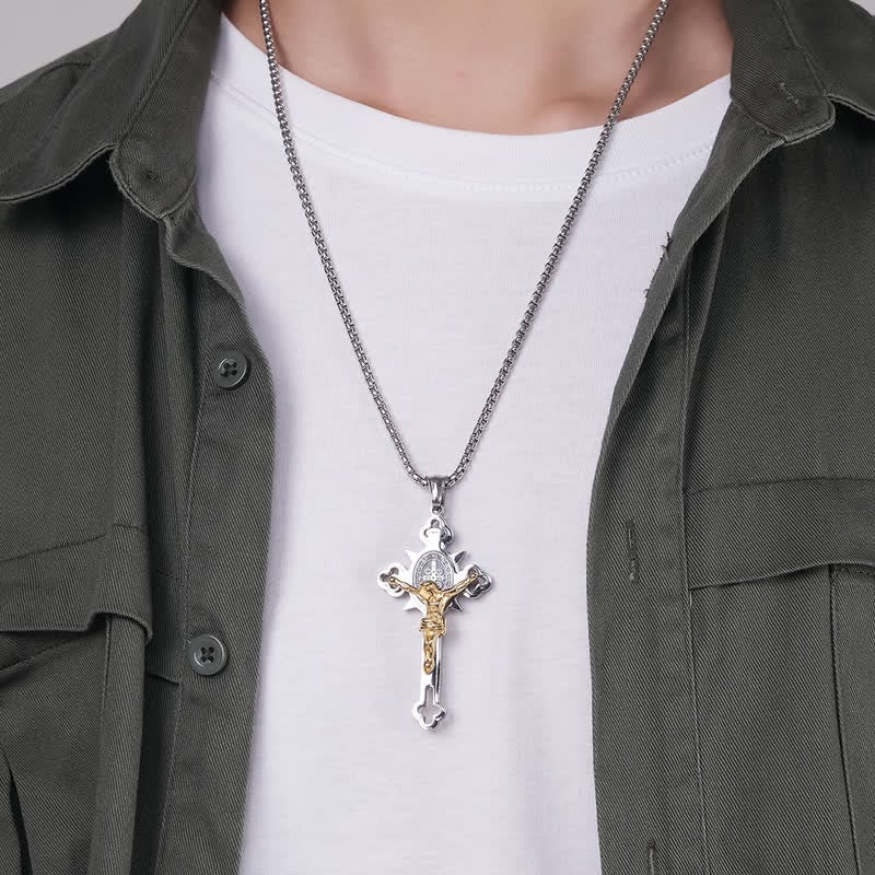 SpiritCore – Saint Benedict Protection Pendant