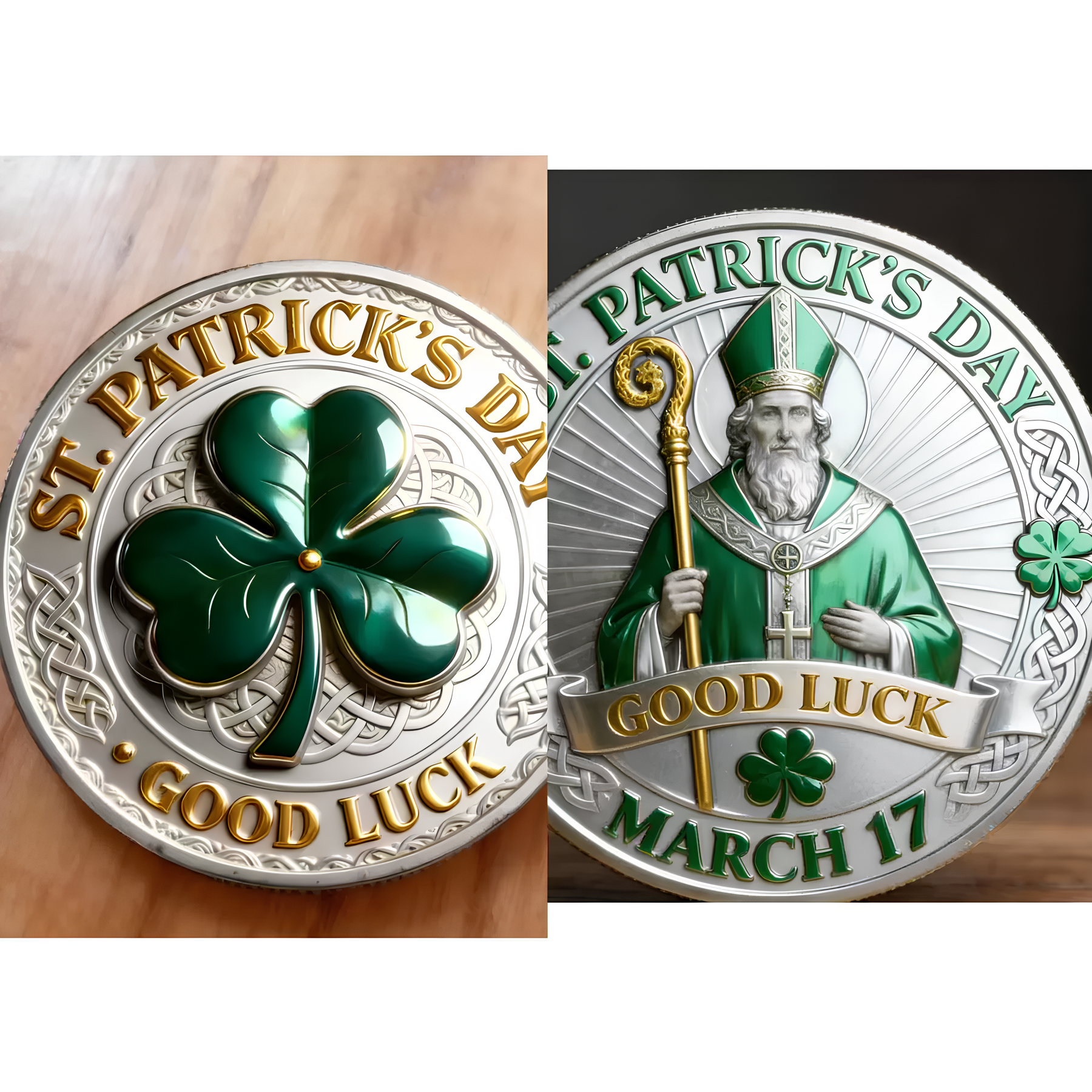 EmeraldLegacy - St. Patrick’s Day Collectible Coin