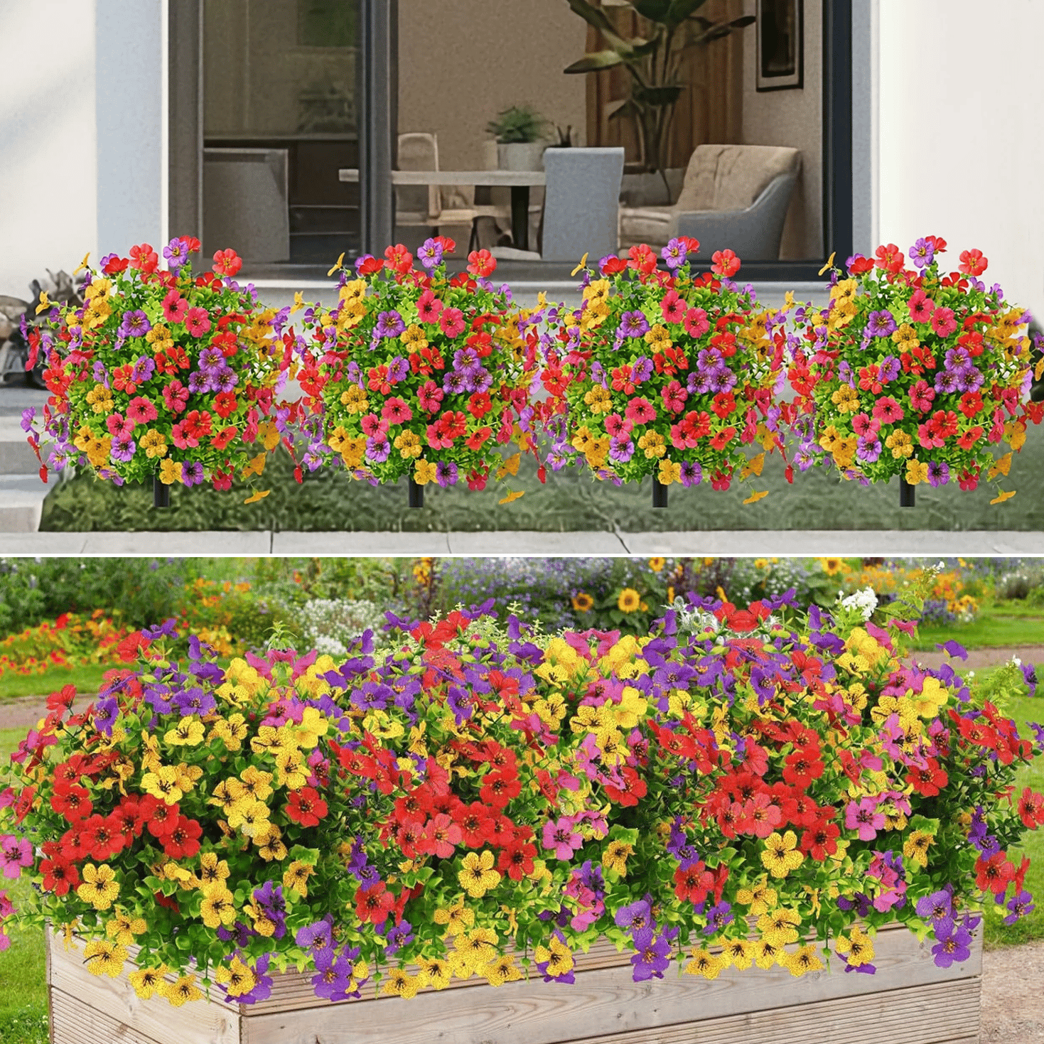 VividPetals – All-Weather Floral Set