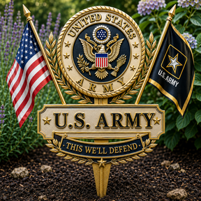 ValorGuard - US Army “This We’ll Defend” Tribute Garden Stake