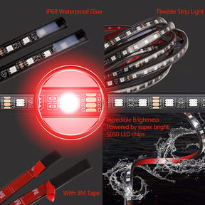 GlowRide – Flexible RGB Underbody LED Strip Lights