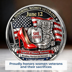 ValorHer Legacy Coin – Commemorative Edition