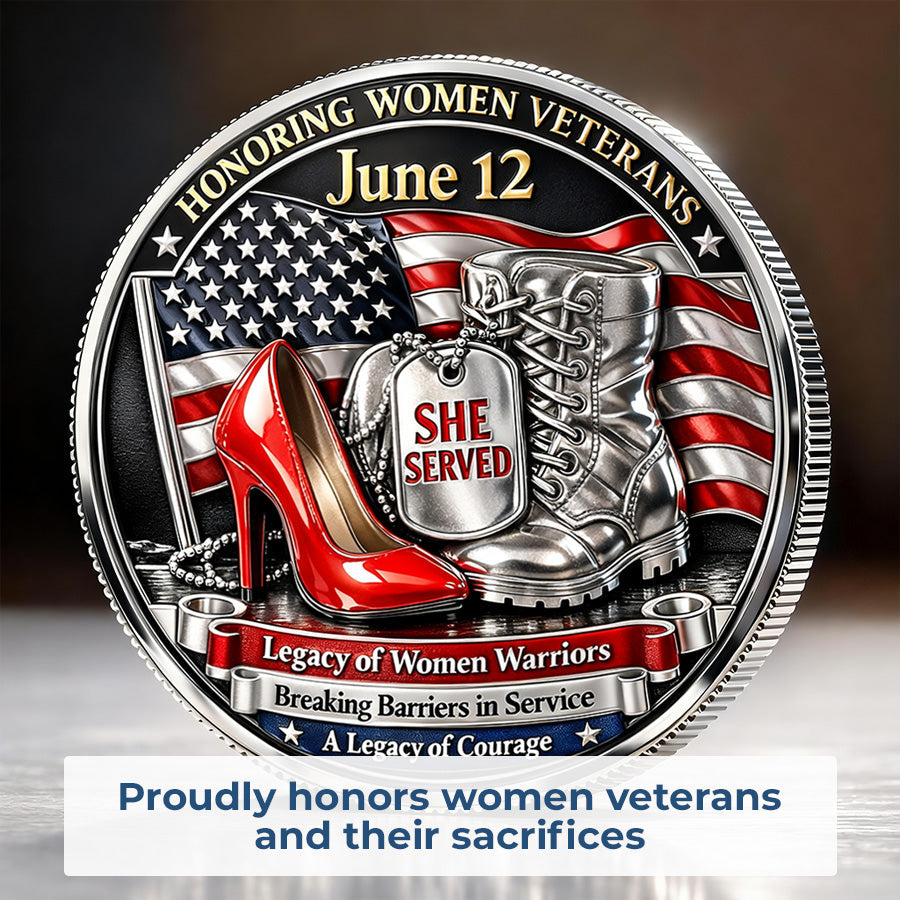 ValorHer Legacy Coin – Commemorative Edition