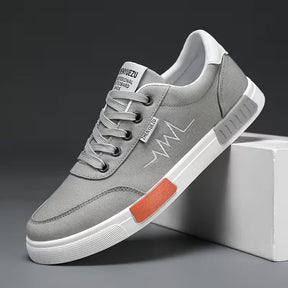 Pulseway — Canvas Sneaker with Heartbeat Detail