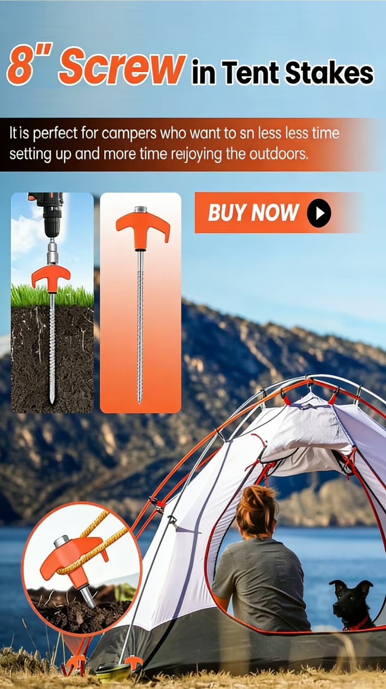 RockHold – Outdoor Anchor Stakes