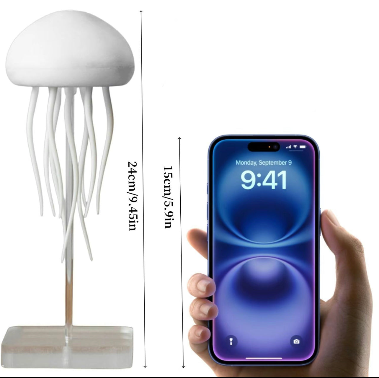 HydraGlow – Interactive Jellyfish Light Display