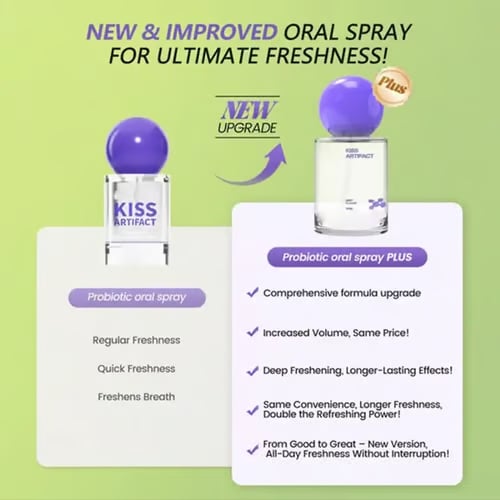 HoneyBreathe – Probiotic Oral Spray & Sweet Honey Perfume