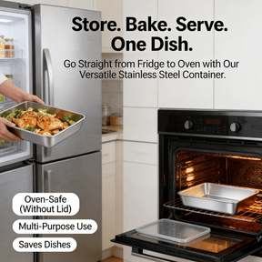 EcoSeal – Freshness Lock Stainless Steel Containers