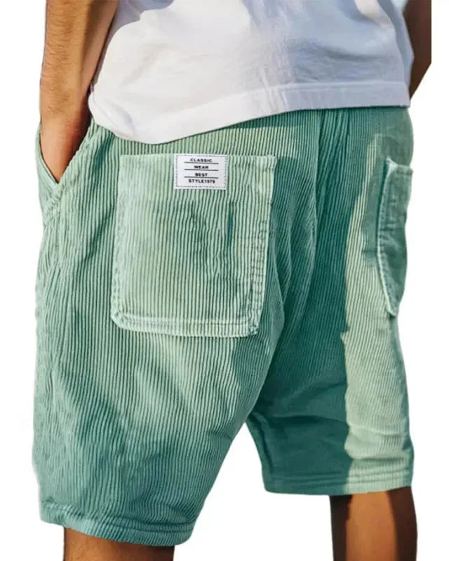 Ridgeline — Corduroy Cargo Shorts for Men