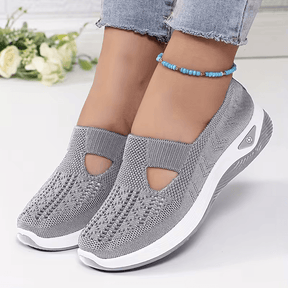 Pebble — Slip-On Walking Shoes with Rocker Sole