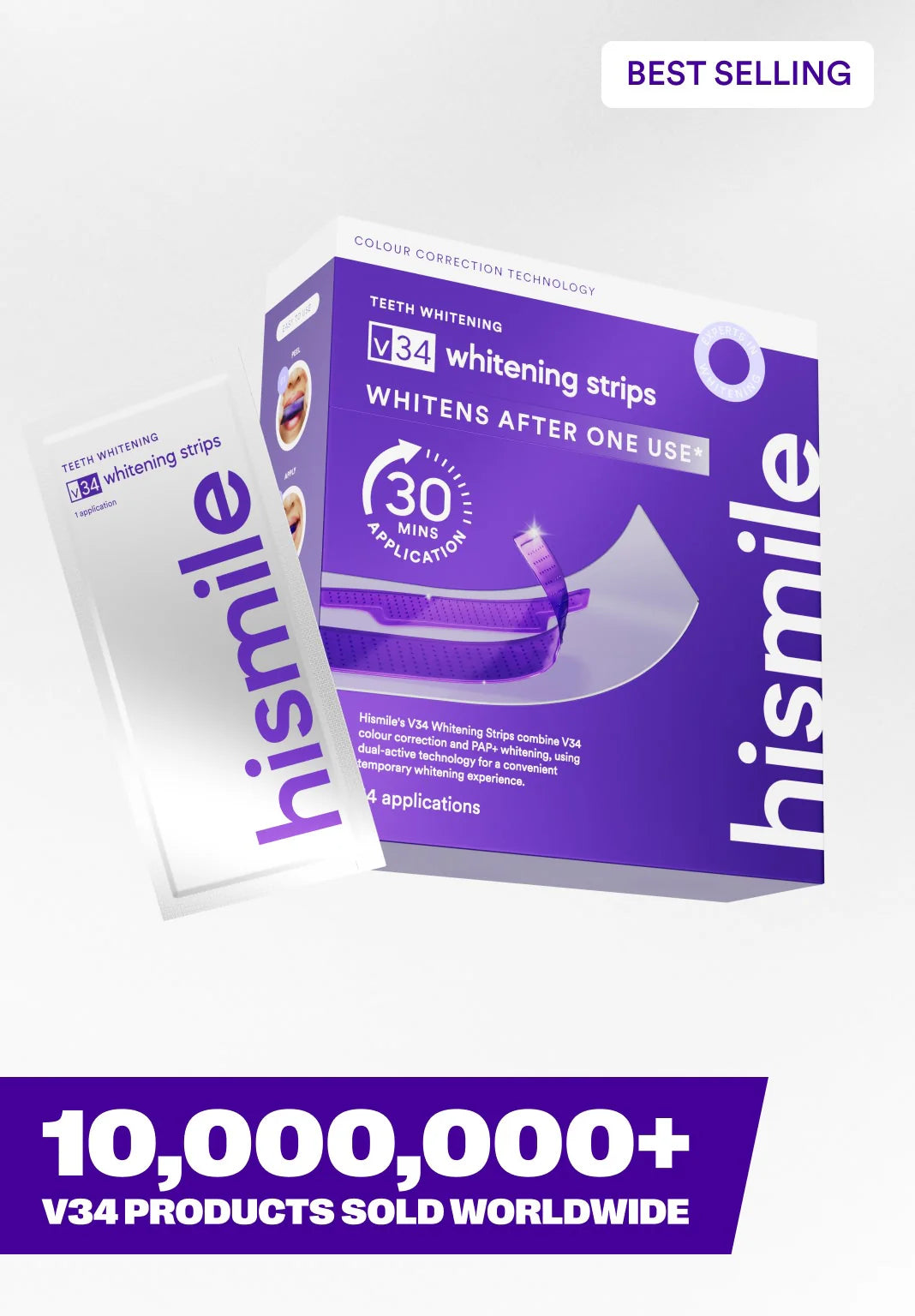 TitanWhite – Stain V34 Treatment Whitening Strips