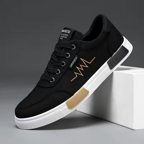 Pulseway — Canvas Sneaker with Heartbeat Detail