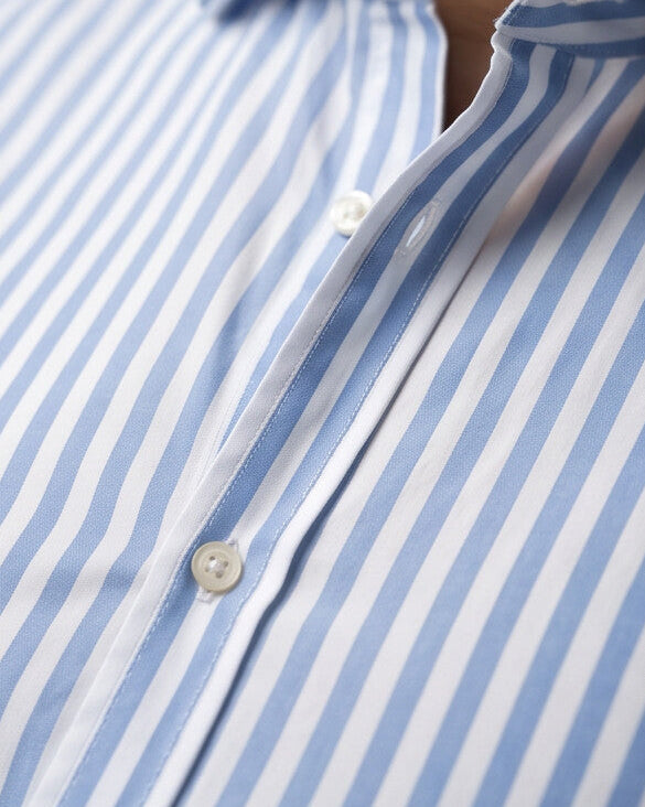 Laurent — Long Sleeve Striped Shirt