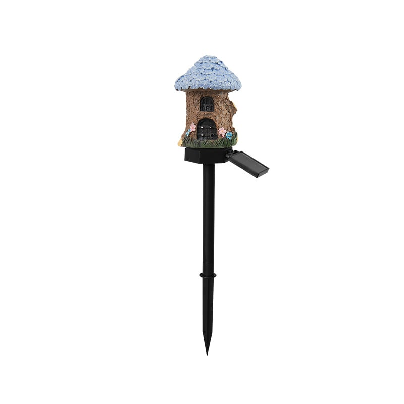 MushLumi – Solar Fairy-Tale Mushroom Cottage Light