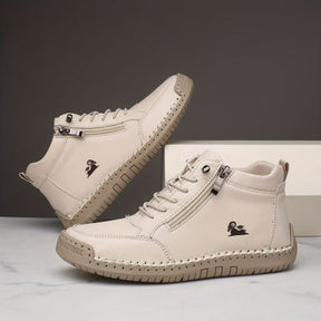 ComfortStride – Premium Orthopedic Leather Walking Shoes