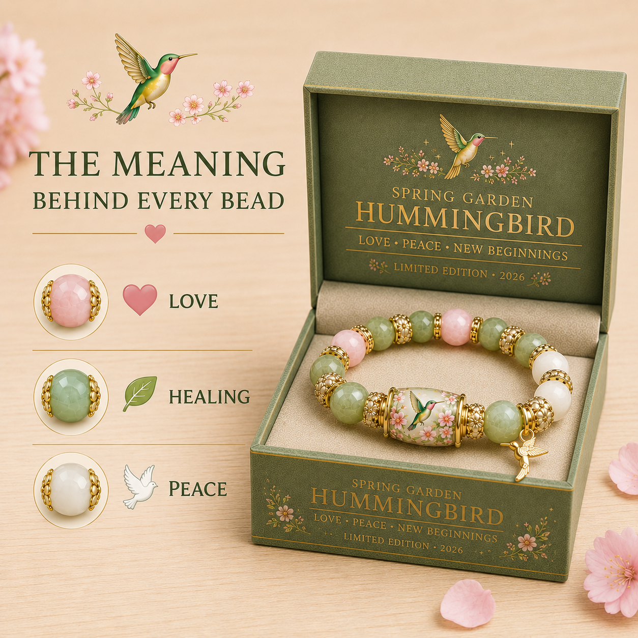 HopeBloom – 2026 Limited Edition Bracelet