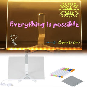 LumeNote – Multi-Color Glowing Memo