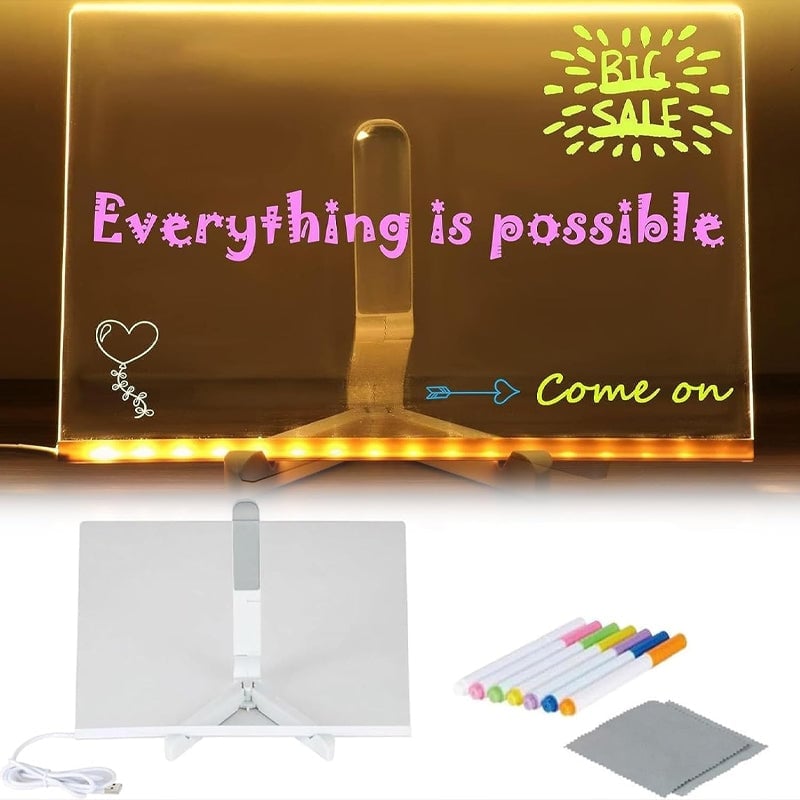 LumeNote – Multi-Color Glowing Memo