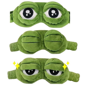 FroggyNap – Funny 3D Frog Sleep Mask