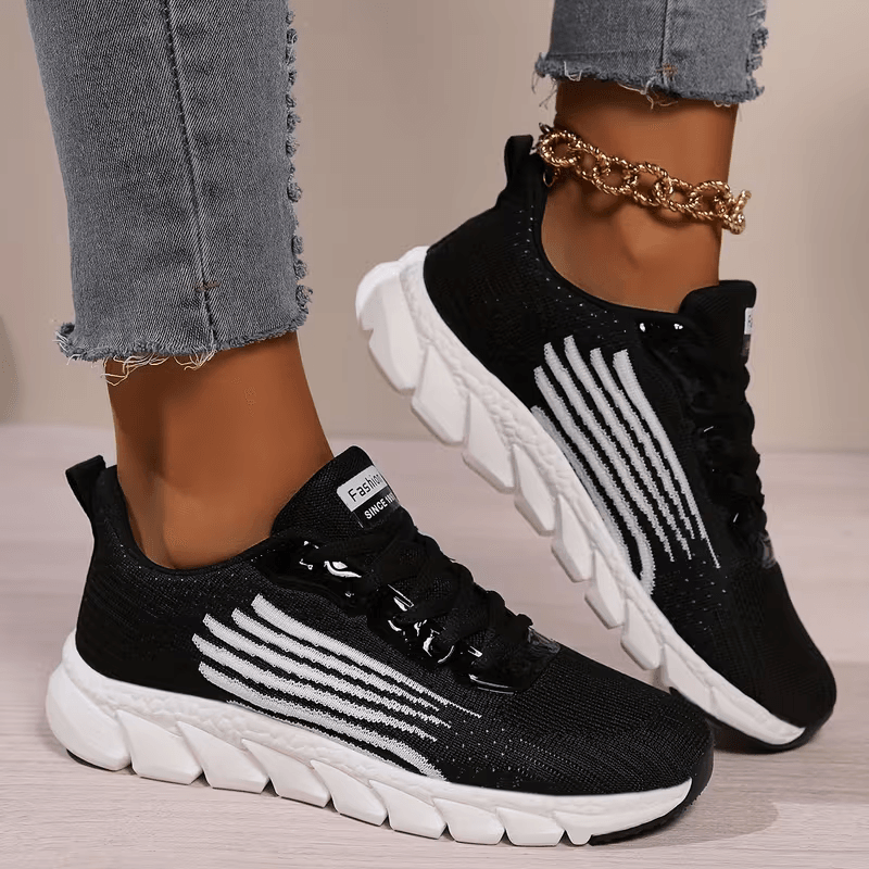 Strider — Athletic Mesh Sneaker with Segmented Sole