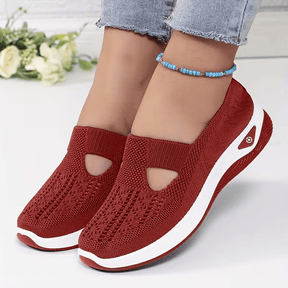 Pebble — Slip-On Walking Shoes with Rocker Sole