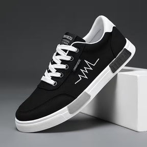Pulseway — Canvas Sneaker with Heartbeat Detail