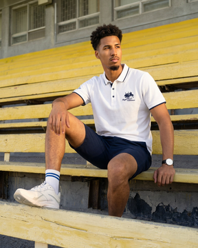 Belgavi — Embroidered Polo Shirt with Contrast Trim