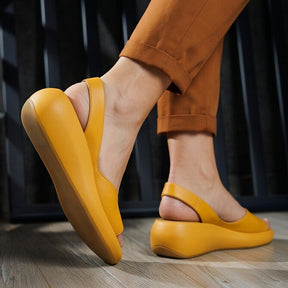 BandForm • Platform Sandal with Wide Strap