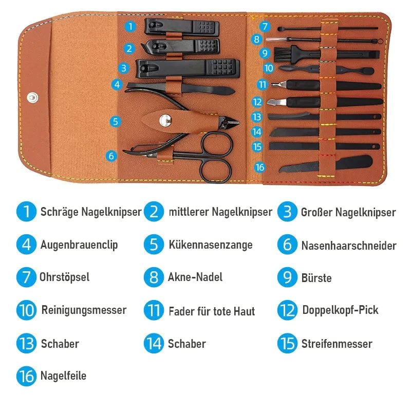 NailMaster – Complete 16-in-1 Manicure Kit