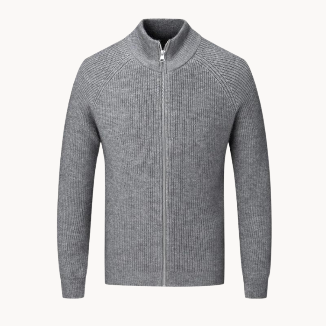 Colton Cashmere Zip Sweater | Lupi