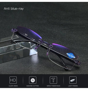 VisionGuard – Sapphire Anti-Blue Dual-Use Reading Glasses