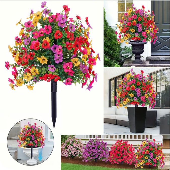 VividPetals – All-Weather Floral Set