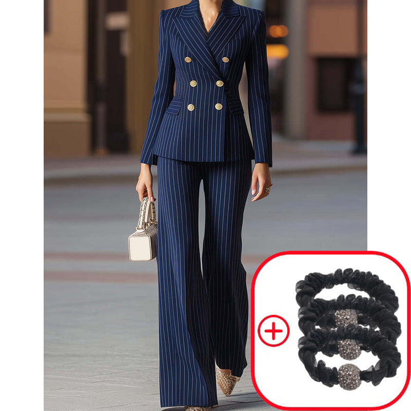 BossEra – Women’s Tailored Pinstripe Suit