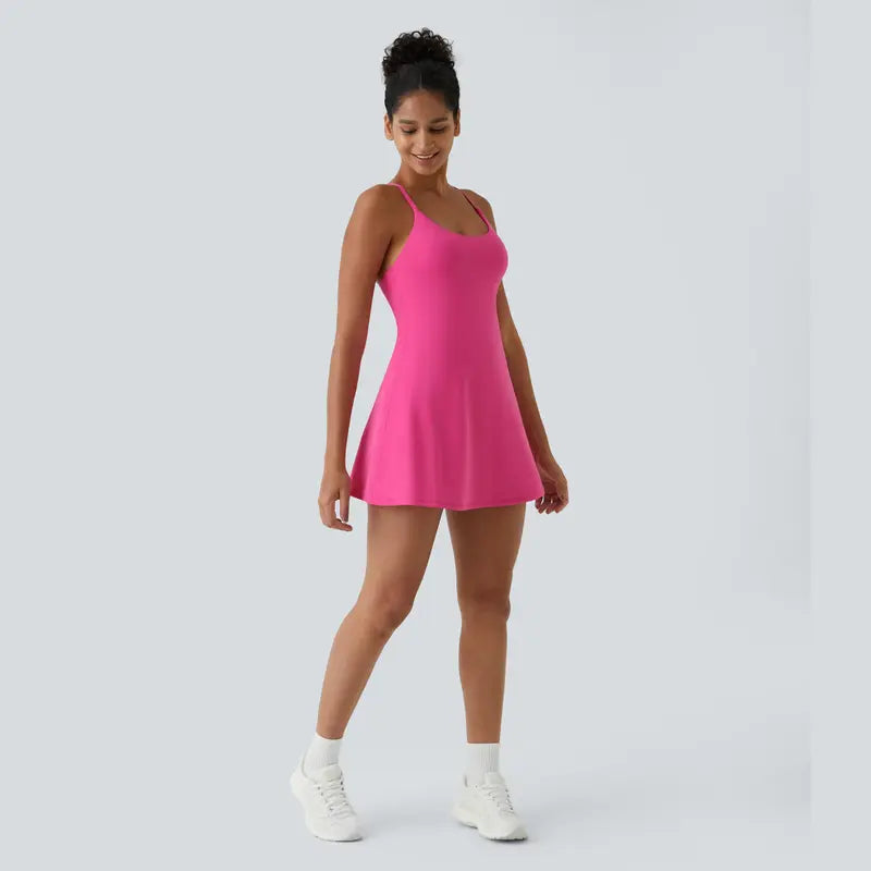 SoftMove – Plush Easy Peezy Active Wear Dress