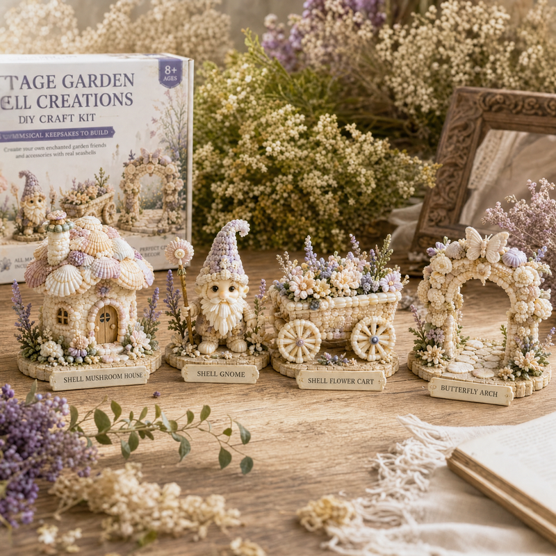 Shellora – Creative DIY Seashell Craft Kit